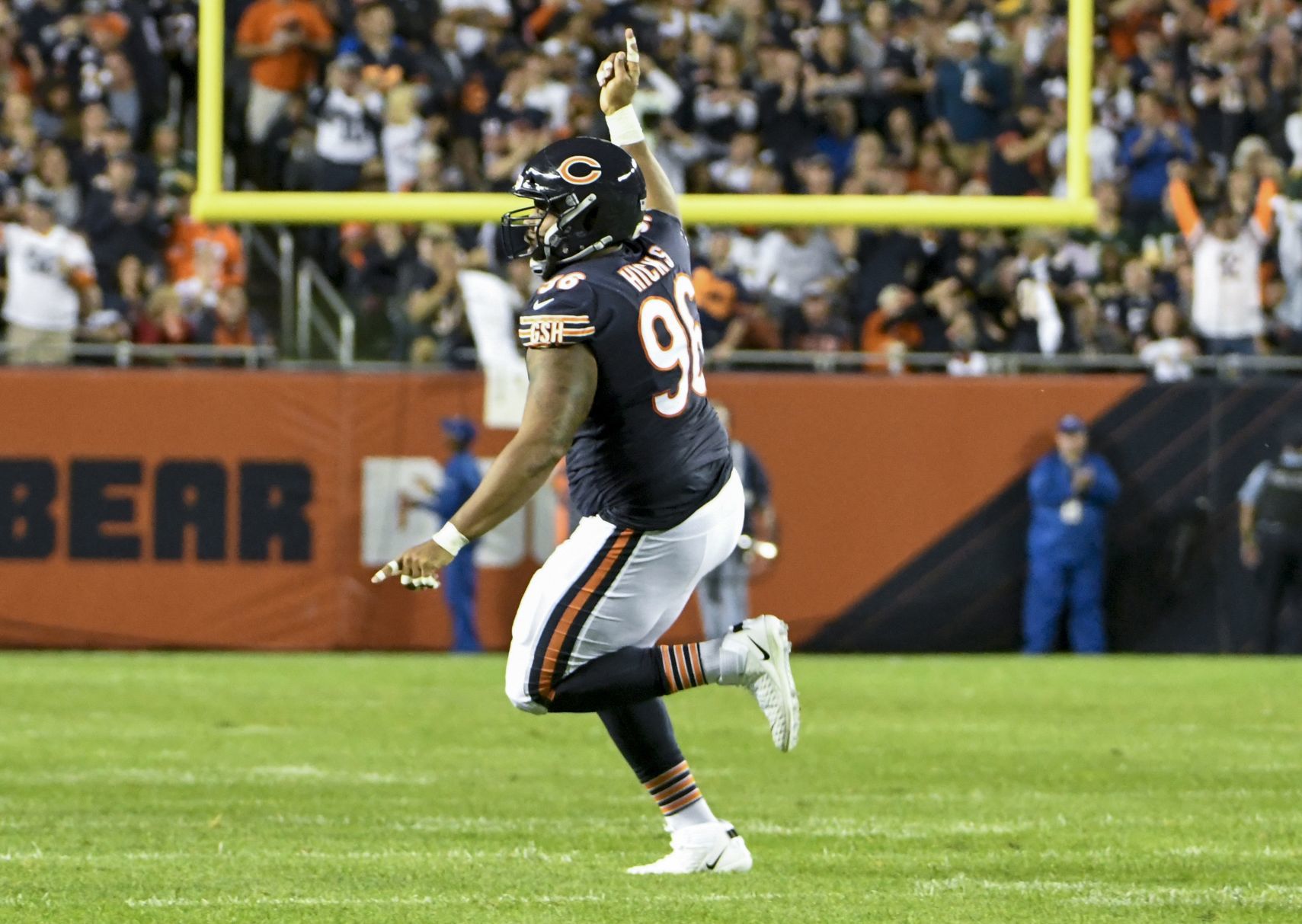 Packers 10, Bears 3